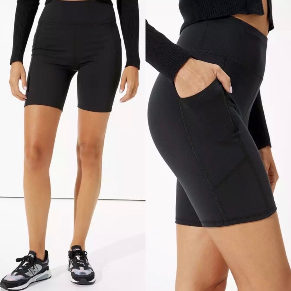 💙AE XXS The Everything
Pocket Highest Waist 7"
Bike Short💙🌟NWOT🌟 - Picture 4 of 10